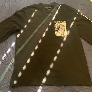 Calvin Klein long sleeve graphic shirt, lightly worn